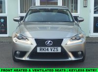 USED 2014 14 LEXUS IS 2.5 300h Luxury Saloon 4dr Petrol Hybrid E-CVT Euro 5 (s/s) (223 ps) Comprehensive LEXUS Service History  |  Fresh Service at POS  |  Set of  2 Keys