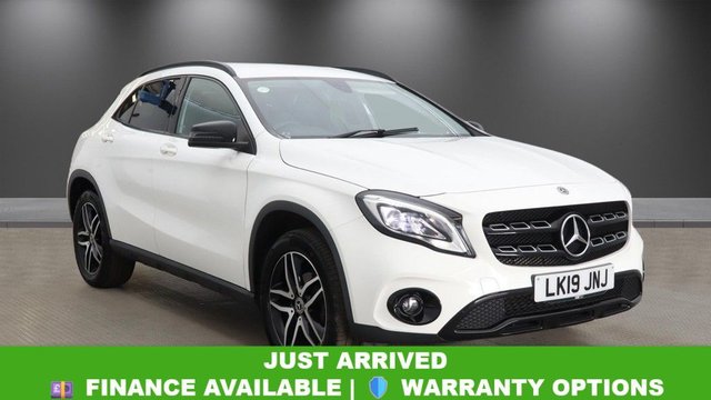 2019 19 MERCEDES-BENZ GLA 1.6 GLA180 Urban Edition SUV 5dr Petrol Manual Euro 6 (s/s) (122 ps) 