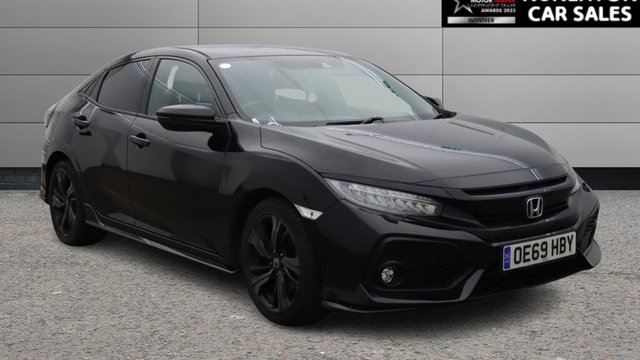 2019 69 HONDA CIVIC 1.5 VTEC Turbo GPF Sport Hatchback 5dr Petrol Manual Euro 6 (s/s) (182 ps) 