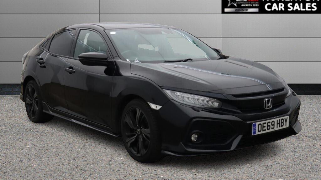 USED 2019 69 HONDA CIVIC 1.5 VTEC Turbo GPF Sport Hatchback 5dr Petrol Manual Euro 6 (s/s) (182 ps) 