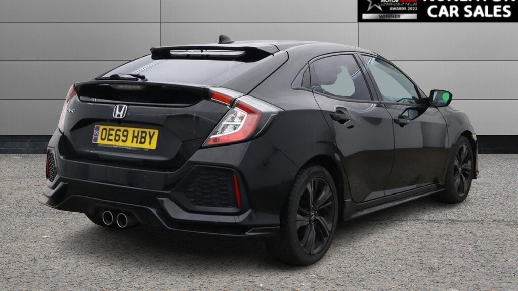 USED 2019 69 HONDA CIVIC 1.5 VTEC Turbo GPF Sport Hatchback 5dr Petrol Manual Euro 6 (s/s) (182 ps) 