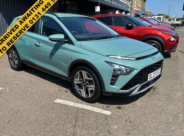 View our Hyundai Bayon 1.0 T-GDi MHEV Premium SUV 5dr Petrol Hybrid DCT Euro 6 (s/s) (100 ps) ***ONE OWNER + WINTER PACK + 2028 WARRANTY***