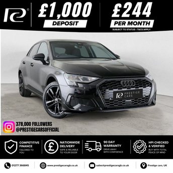 2021 AUDI A3 1.4 TFSIe 40 Sport Sportback 5dr Petrol Plug-in Hybrid S Tronic Euro 6 (s/s) 13kWh (204 ps) &pound;16490.00