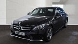 USED 2018 18 MERCEDES-BENZ C CLASS 2.0 C200 AMG Line Saloon 4dr Petrol G-Tronic+ Euro 6 (s/s) (184 ps) FULL HISTORY+SAT NAV+LEATHER