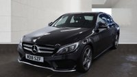 USED 2018 18 MERCEDES-BENZ C CLASS 2.0 C200 AMG Line Saloon 4dr Petrol G-Tronic+ Euro 6 (s/s) (184 ps) FULL HISTORY+SAT NAV+LEATHER