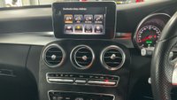 USED 2018 18 MERCEDES-BENZ C CLASS 2.0 C200 AMG Line Saloon 4dr Petrol G-Tronic+ Euro 6 (s/s) (184 ps) FULL HISTORY+SAT NAV+LEATHER