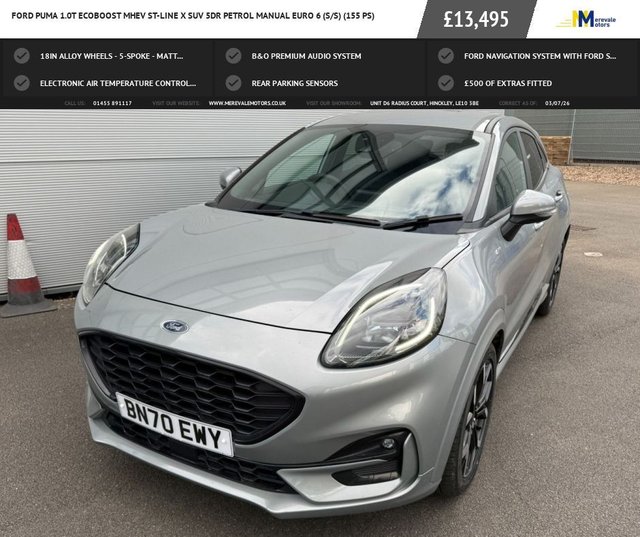 View our FORD PUMA