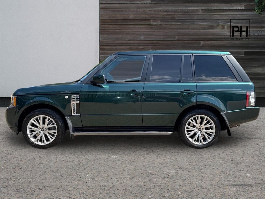 USED 2010 LAND ROVER RANGE ROVER 4.4 TD V8 Autobiography SUV 5dr Diesel Auto 4WD Euro 5 (313 bhp) AINTREE GREEN OVER TAN LEATHER