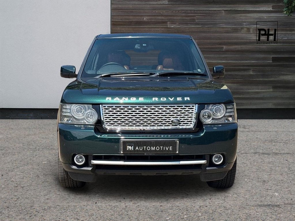 USED 2010 LAND ROVER RANGE ROVER 4.4 TD V8 Autobiography SUV 5dr Diesel Auto 4WD Euro 5 (313 bhp) AINTREE GREEN OVER TAN LEATHER