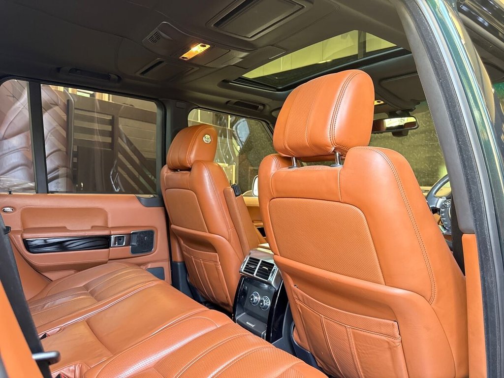 USED 2010 LAND ROVER RANGE ROVER 4.4 TD V8 Autobiography SUV 5dr Diesel Auto 4WD Euro 5 (313 bhp) AINTREE GREEN OVER TAN LEATHER