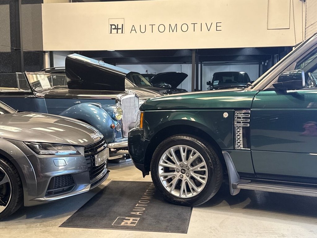 USED 2010 LAND ROVER RANGE ROVER 4.4 TD V8 Autobiography SUV 5dr Diesel Auto 4WD Euro 5 (313 bhp) AINTREE GREEN OVER TAN LEATHER