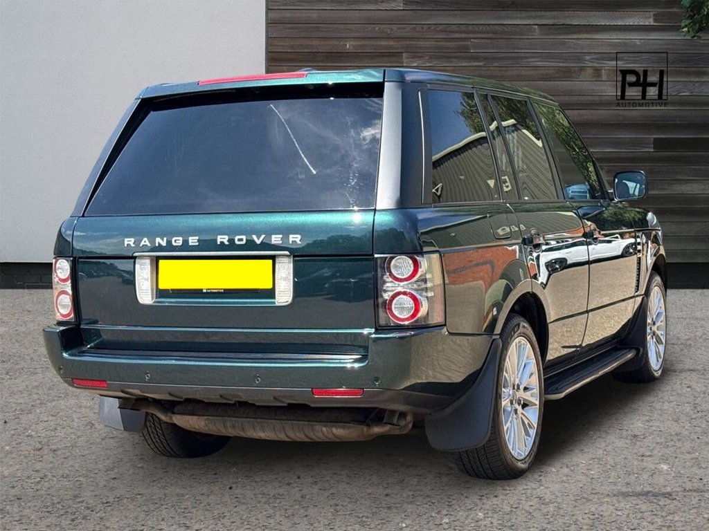 USED 2010 LAND ROVER RANGE ROVER 4.4 TD V8 Autobiography SUV 5dr Diesel Auto 4WD Euro 5 (313 bhp) AINTREE GREEN OVER TAN LEATHER