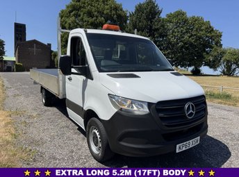 2019 MERCEDES-BENZ SPRINTER 2.1 316Cdi Lwb 3.5t. 5.2m.(17ft) Dropside Euro 6 160Bhp £11995.00
