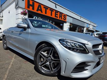 2019 MERCEDES-BENZ C CLASS 2.0 C300 AMG Line Cabriolet 2dr Petrol G-Tronic+ Euro 6 (s/s) (258 ps) &pound;17811.00