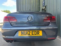 USED 2012 12 VOLKSWAGEN CC 2.0 TDI BlueMotion Tech GT Saloon 4dr Diesel Manual Euro 5 (s/s) (170 ps) 2 Keys - Parking Sensors - Nav