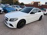 USED 2019 19 MERCEDES-BENZ C CLASS 2.0 C220d AMG Line (Premium) G-Tronic+ Euro 6 (s/s) 4dr full service history+warranty