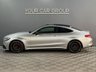 USED 2018 18 MERCEDES-BENZ C CLASS 4.0 C63 V8 BiTurbo AMG S (Premium) Coupe 2dr Petrol SpdS MCT Euro 6 (s/s) (510 ps) 