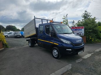 2017 IVECO DAILY 35C 12D CREW CAB TIPPER PICKUP ULEZ FREE ZONE £11950.00
