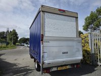 USED 2022 22 ISUZU GRAFTER N35.125 AUTO CURTAIN SIDER BOX VAN WITH TAIL LIFT ULEZ FREE ZONE 