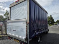 USED 2022 22 ISUZU GRAFTER N35.125 AUTO CURTAIN SIDER BOX VAN WITH TAIL LIFT ULEZ FREE ZONE 