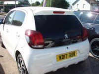 USED 2017 17 PEUGEOT 108 1.2 PureTech Allure Hatchback 5dr Petrol Manual Euro 6 (82 ps) 