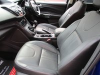 USED 2015 64 FORD KUGA 1.5T EcoBoost Titanium X SUV 5dr Petrol Manual 2WD Euro 6 (s/s) (150 ps) 6 MONTHS WARRANTY ,JUST BEEN SERVICED AND MOTED ,11 SERVICE STAMPS ,2 KEYS ,PAN-ROOF ,AIR-CON ,ALLOYS ,LEATHER TRIM ,PRIVACY  GLASS , 