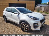 USED 2021 71 KIA SPORTAGE 1.6 CRDi MHEV 2 SUV 5dr Diesel Hybrid Manual Euro 6 (s/s) (134 bhp) FUSION WHITE METALLIC / BLACK CLOTH TRIM / DUAL ZONE CLIMATE CONTROL / HEATED FRONT SEATS / AUTO LIGHTS-WIPERS / CRUISE CONTROL / SPEED LIMITER / LANE ASSIST / SATNAV / DAB FM AM TUNER / BLUETOOTH / APPLE CARPLAY / ANDROID AUTO / REAR PARKING CAMERA / SENSORS / PRIVACY GLASS / 17" ALLOY WHELLS / SERVICE HISTORY
