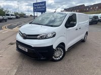 USED 2022 72 TOYOTA PROACE 1.5D Icon Medium Panel Van MWB Euro 6 (s/s) 6dr Ply lined,CarPlay, warranty