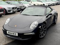 USED 2014 14 PORSCHE 911 3.4 991 Carrera Convertible 2dr Petrol PDK Euro 5 (s/s) Euro 5 (350 ps) 