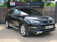 USED 2019 68 SEAT ATECA 2.0 TSI GPF FR SUV 5dr Petrol DSG 4Drive Euro 6 (s/s) (190 ps) CARPLAY, FSH, 4WD, SAT NAV, VOICE