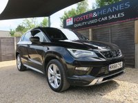 USED 2019 68 SEAT ATECA 2.0 TSI GPF FR SUV 5dr Petrol DSG 4Drive Euro 6 (s/s) (190 ps) CARPLAY, FSH, 4WD, SAT NAV, VOICE