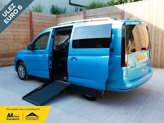 View our Ford Grand Tourneo Connect Side Entry Passenger Up Front Wheelchair Accessible Disabled Access Vehicle WAV