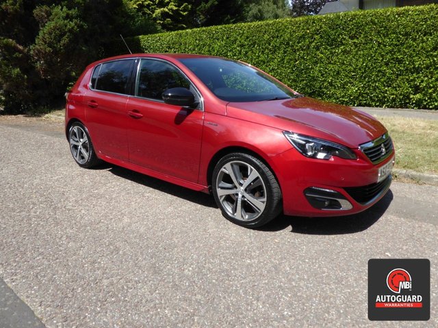 View our Peugeot 308 1.2 PureTech GT Line Hatchback 5dr Petrol Manual Euro 6 (s/s) (130 ps)
