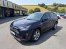 USED 2019 69 TOYOTA RAV4 2.5 VVT-h Excel SUV 5dr Petrol Hybrid CVT Euro 6 (s/s) (218 ps) Obsidian Deep Blue with Black leather, high EXCEL Model with Toyota service history