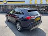 USED 2019 69 TOYOTA RAV4 2.5 VVT-h Excel SUV 5dr Petrol Hybrid CVT Euro 6 (s/s) (218 ps) Obsidian Deep Blue with Black leather, high EXCEL Model with Toyota service history