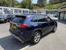 USED 2019 69 TOYOTA RAV4 2.5 VVT-h Excel SUV 5dr Petrol Hybrid CVT Euro 6 (s/s) (218 ps) Obsidian Deep Blue with Black leather, high EXCEL Model with Toyota service history