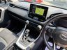 USED 2019 69 TOYOTA RAV4 2.5 VVT-h Excel SUV 5dr Petrol Hybrid CVT Euro 6 (s/s) (218 ps) Obsidian Deep Blue with Black leather, high EXCEL Model with Toyota service history