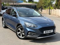 USED 2019 19 FORD FOCUS 1.0T EcoBoost Active Hatchback 5dr Petrol Auto Euro 6 (s/s) (125 ps) TOP SPEC - ACTIVE AUTO