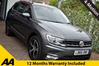 USED 2016 66 VOLKSWAGEN TIGUAN 2.0TDi TECH SE NAV 5 DOOR 4-MOTION 6-SPEED 148 NHP (EURO 6) Full VW Service History - 9 Records