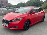 USED 2023 23 NISSAN LEAF 39kWh Tekna Hatchback 5dr Electric Auto (150 ps) ELECTRIC -- 1 OWNER -- NAV -- CAMERA -- PARKING SENSORS