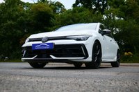 USED 2025 25 VOLKSWAGEN GOLF 2.0 TSI R Black Edition Hatchback 5dr Petrol DSG 4Motion Euro 6 (s/s) (333 ps) PURE WHITE PAINTWORK + WINTER PACK + ACC + REVERSE CAMERA