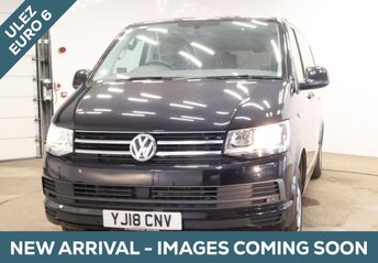2018 VOLKSWAGEN TRANSPORTER 3 Seat Auto Passenger Up Front Wheelchair Accessible Disabled Access Vehicle WAV &pound;25945.00