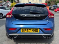 USED 2017 67 VOLVO V40 1.5 T2 R-Design Pro Hatchback 5dr Petrol Auto Euro 6 (s/s) (122 ps) &pound;9000 VOLVO OPTIONAL UPGRAES -- LEATHER -- SAT NAV -- CAMERA -- SUNROOF -- HEATED SEATS