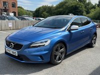 USED 2017 67 VOLVO V40 1.5 T2 R-Design Pro Hatchback 5dr Petrol Auto Euro 6 (s/s) (122 ps) &pound;9000 VOLVO OPTIONAL UPGRAES -- LEATHER -- SAT NAV -- CAMERA -- SUNROOF -- HEATED SEATS