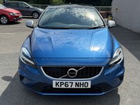 USED 2017 67 VOLVO V40 1.5 T2 R-Design Pro Hatchback 5dr Petrol Auto Euro 6 (s/s) (122 ps) &pound;9000 VOLVO OPTIONAL UPGRAES -- LEATHER -- SAT NAV -- CAMERA -- SUNROOF -- HEATED SEATS