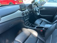 USED 2017 66 MERCEDES-BENZ B CLASS 1.5 B180d Sport (Executive) MPV 5dr Diesel 7G-DCT Euro 6 (s/s) (109 ps) FULL LEATHER + AUTO + NAVIGATION + CAMERA