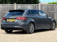 USED 2018 68 AUDI A3 1.5 A3 Sportback 35 TFSI Black Edition Semi-Auto 5dr Sat Nav Heated Seats