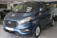 USED 2018 68 FORD TOURNEO CUSTOM 2.0 310 EcoBlue Titanium Minibus Double Cab 5dr Diesel Auto L1 Euro 6 (s/s) (130 ps) *HOME DELIVERY 7 DAY MONEY BACK*