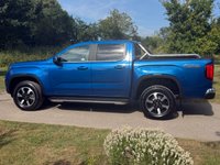 USED 2023 73 VOLKSWAGEN AMAROK 2.0 TDI Style Pickup Double Cab 4dr Diesel Auto 4Motion Euro 6 (s/s) (205 ps) DECEMBER BLUE VW AMAROK FANTASTIC CONDITION
