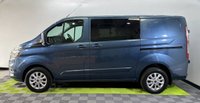 USED 2018 68 FORD TRANSIT CUSTOM 2.0 320 EcoBlue Limited Crew Van Double Cab 5dr Diesel Manual L1 H1 Euro 6 (6 Seat) (130 ps) 